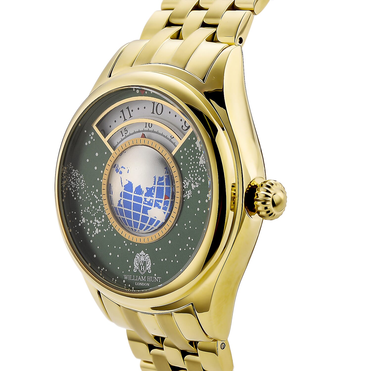 William Hunt Watch Pure White Stainless Steel