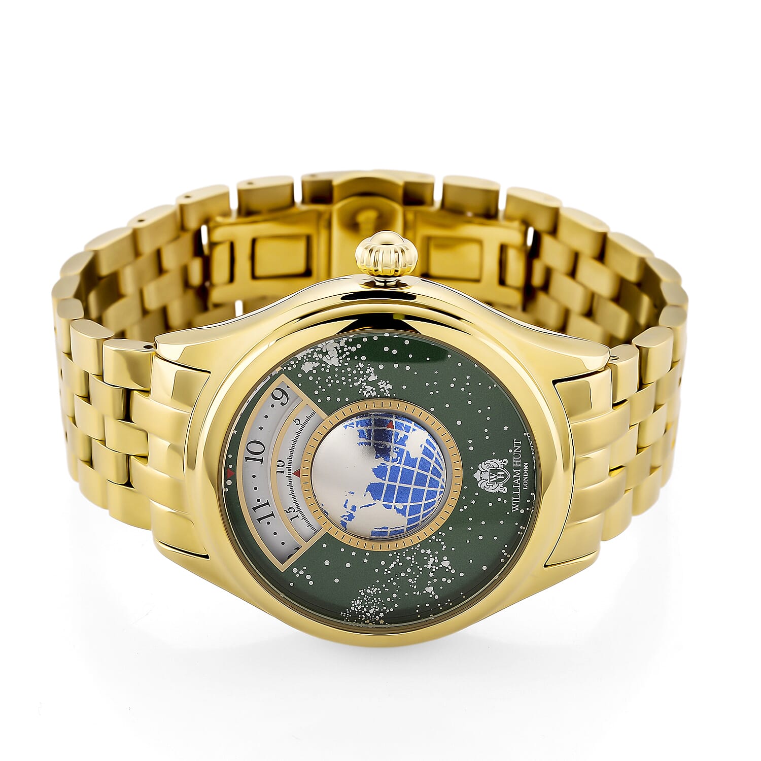 William Hunt Watch Pure White Stainless Steel