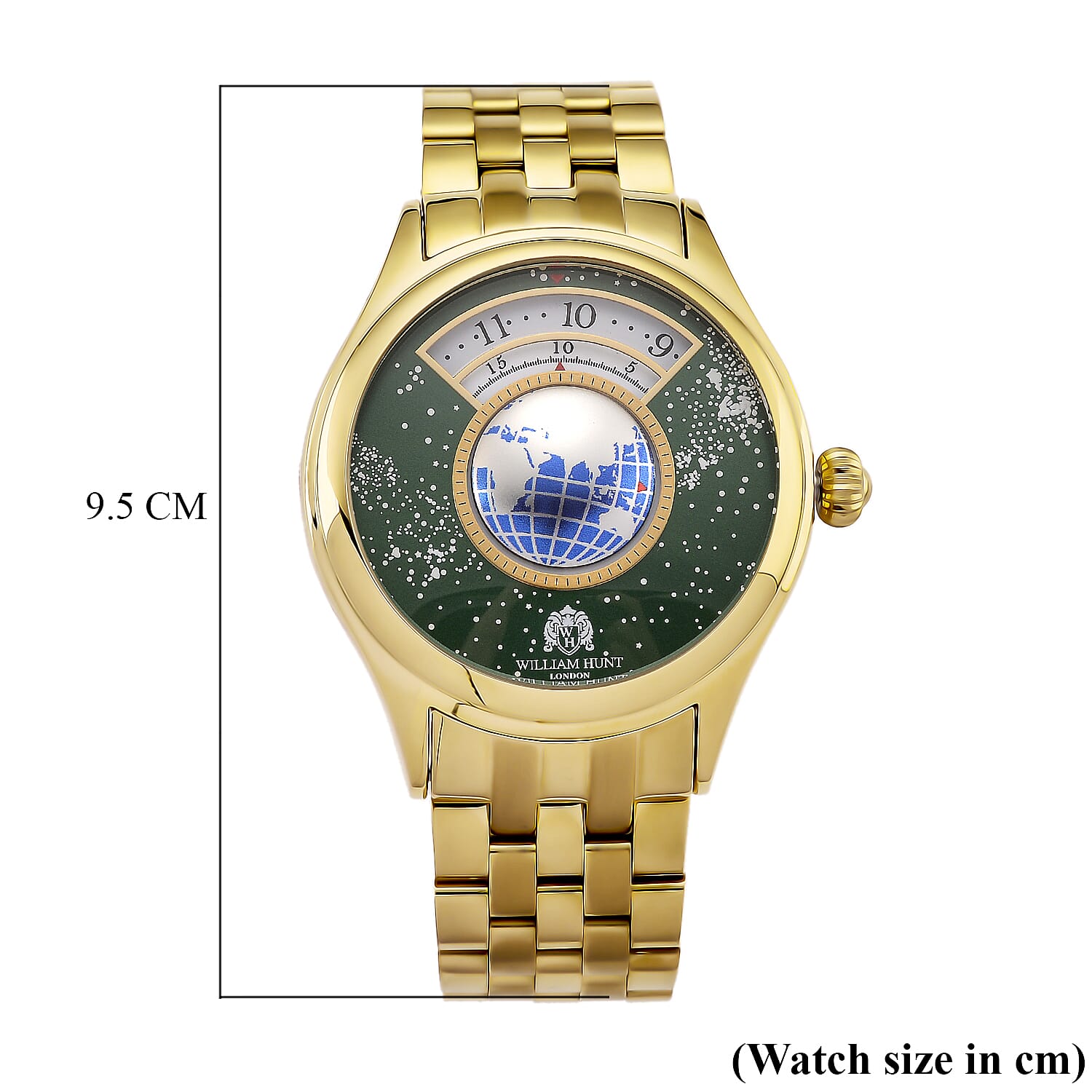 William Hunt Watch Pure White Stainless Steel