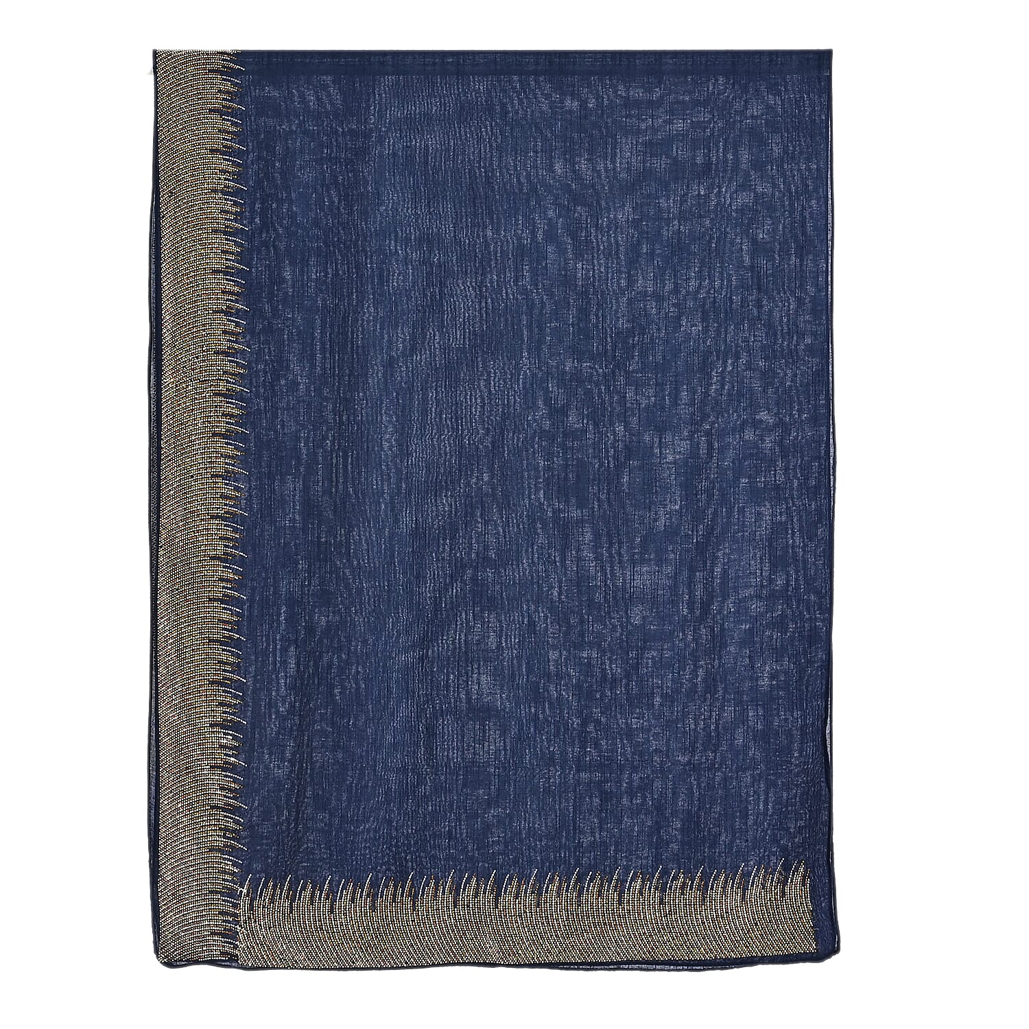 Limited Collection Sparkling Sequin Evening Shawl (70 x 180 cm) - Black