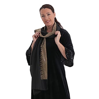 https://tjcuk.sirv.com/Products/83/5/8352913/Patterned-Scarf-Size-One-Size-Blue-Black_8352913_3.jpg?w=342&h=342