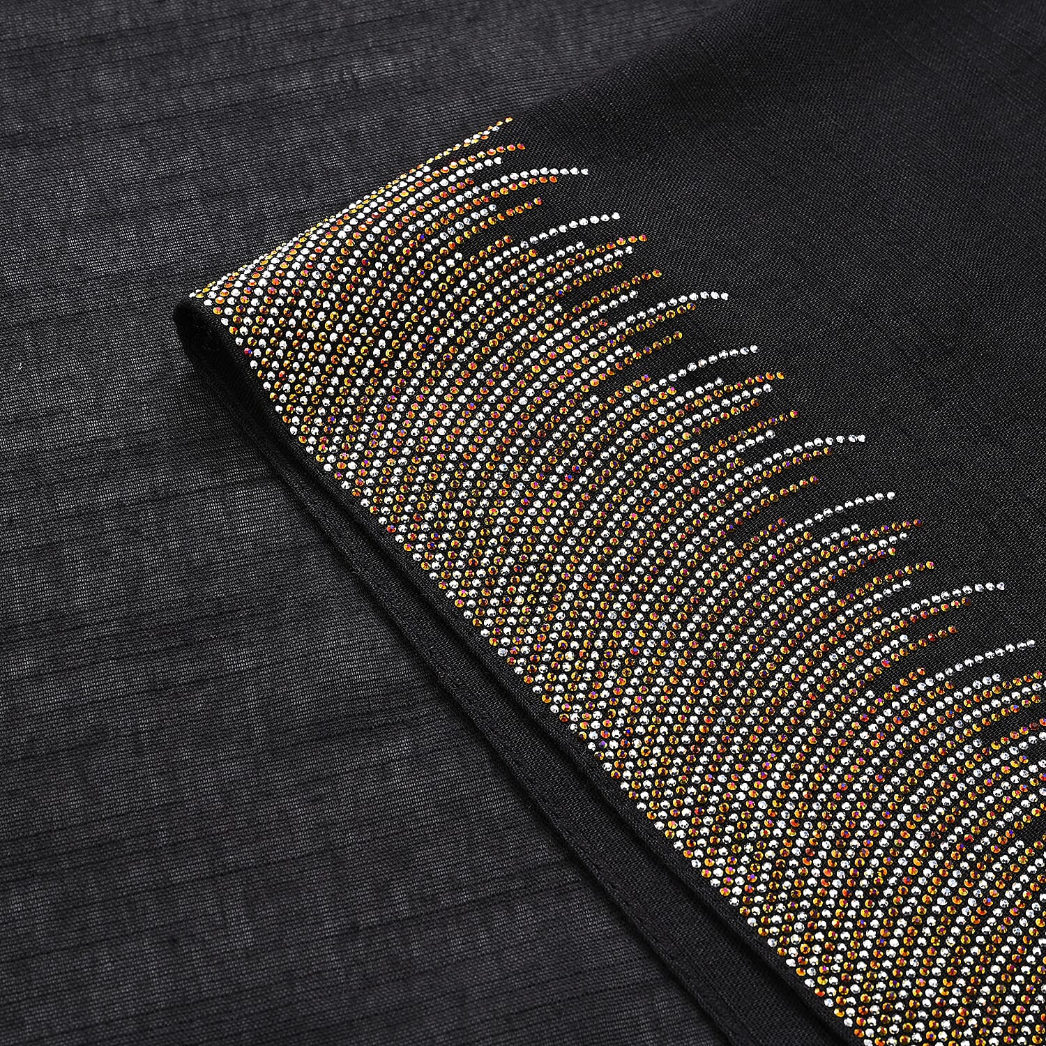 Limited Collection Sparkling Sequin Evening Shawl (70 x 180 cm) - Blue