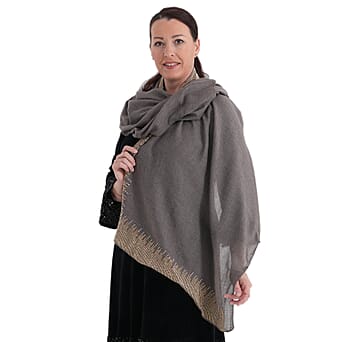 https://tjcuk.sirv.com/Products/83/5/8352914/Patterned-Scarf-Size-One-Size-Grey-Black_8352914_2.jpg?w=342&h=342