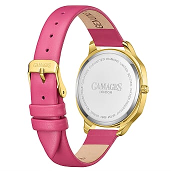 https://tjcuk.sirv.com/Products/83/5/8352936/Gamages-Of-London-Swiss-Quartz-Ladies-Watch-in-Stainless-Steel-Pink_8352936_3.jpg?w=342&h=342