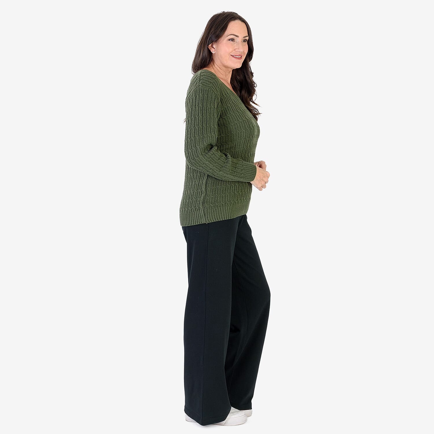 Sugar Crisp Acrylic Knitted Jumper