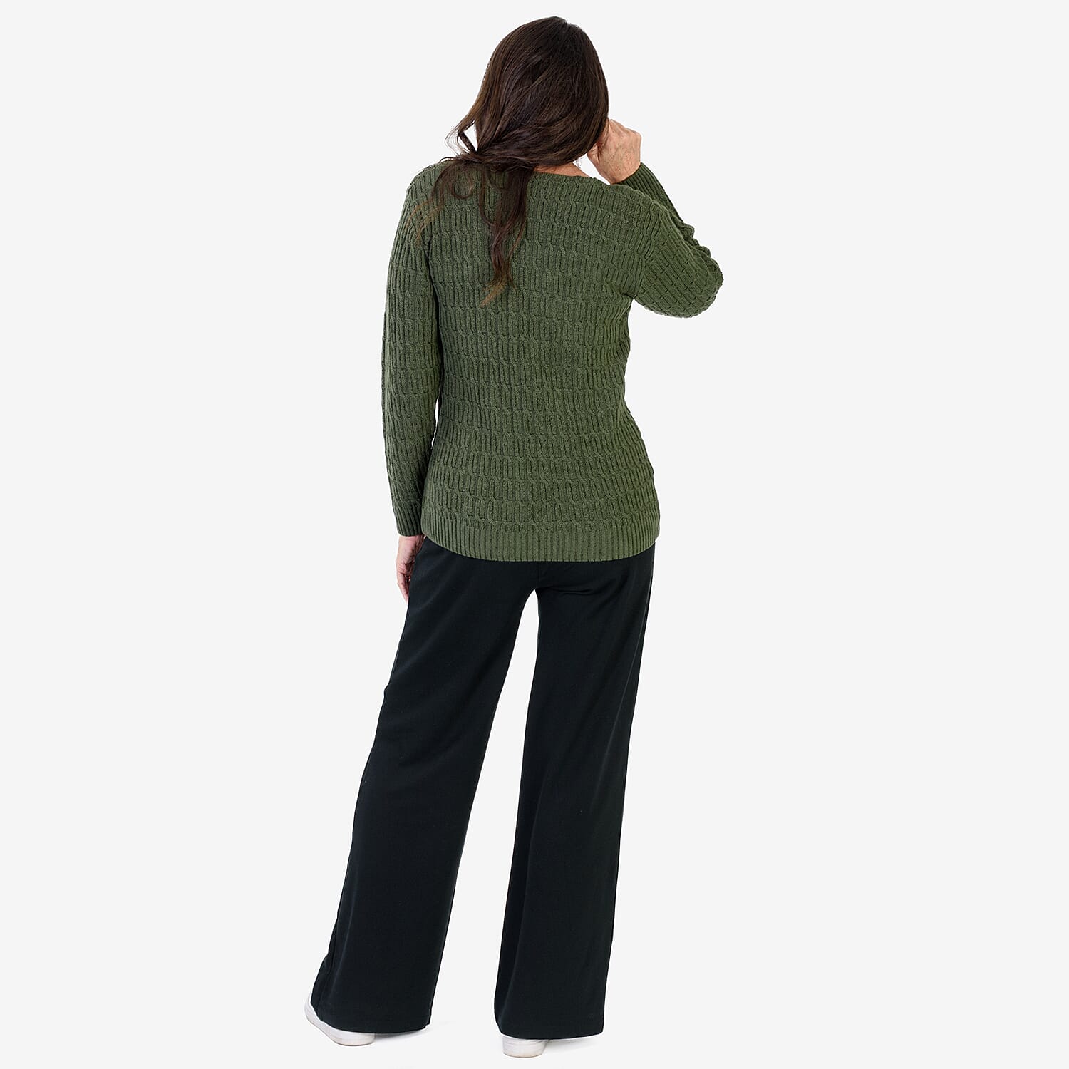 Sugar Crisp Acrylic Knitted Jumper