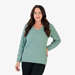 Sugar Crisp Acrylic Knitted Jumper