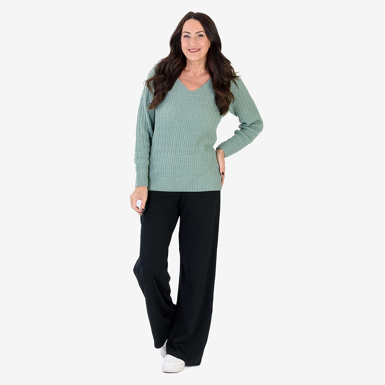 Sugar Crisp Acrylic Knitted Jumper