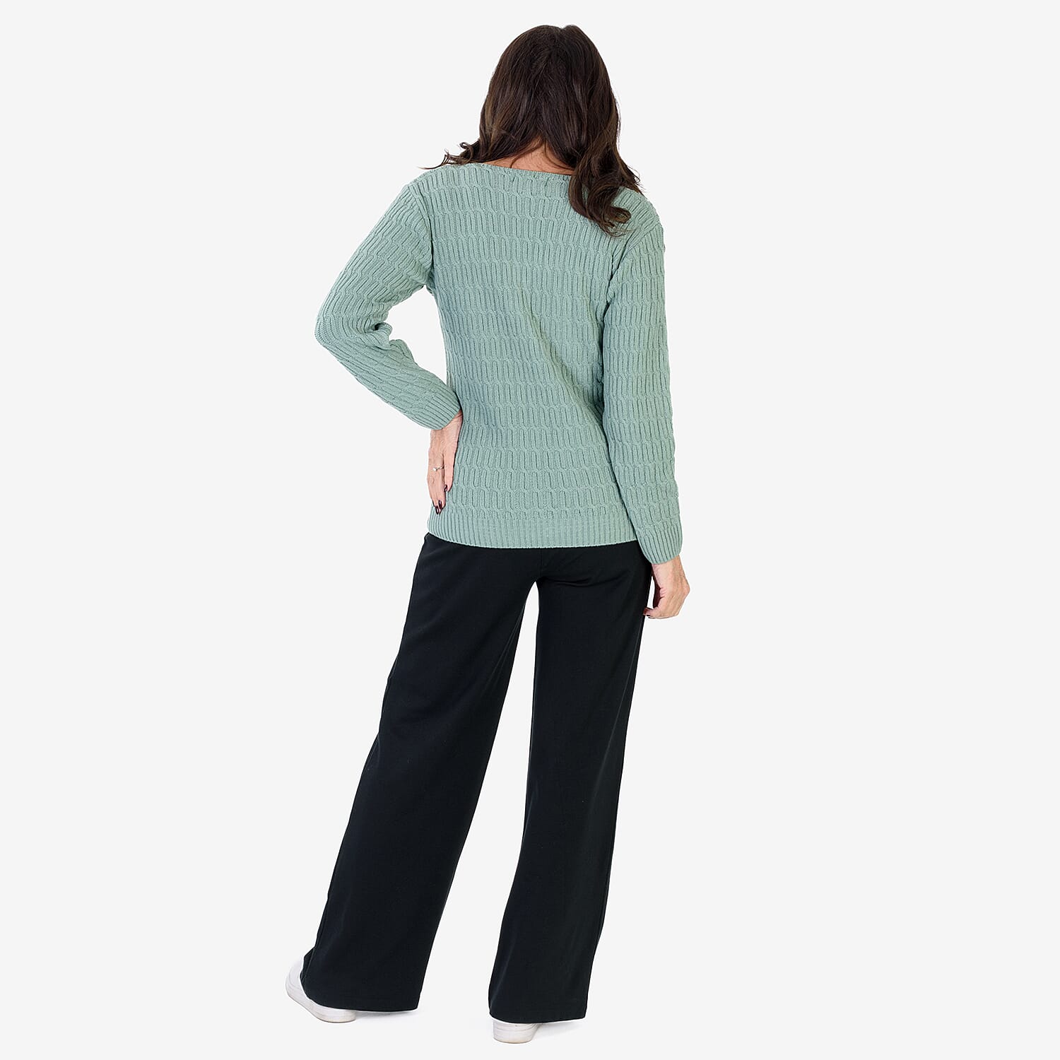 Sugar Crisp Acrylic Knitted Jumper