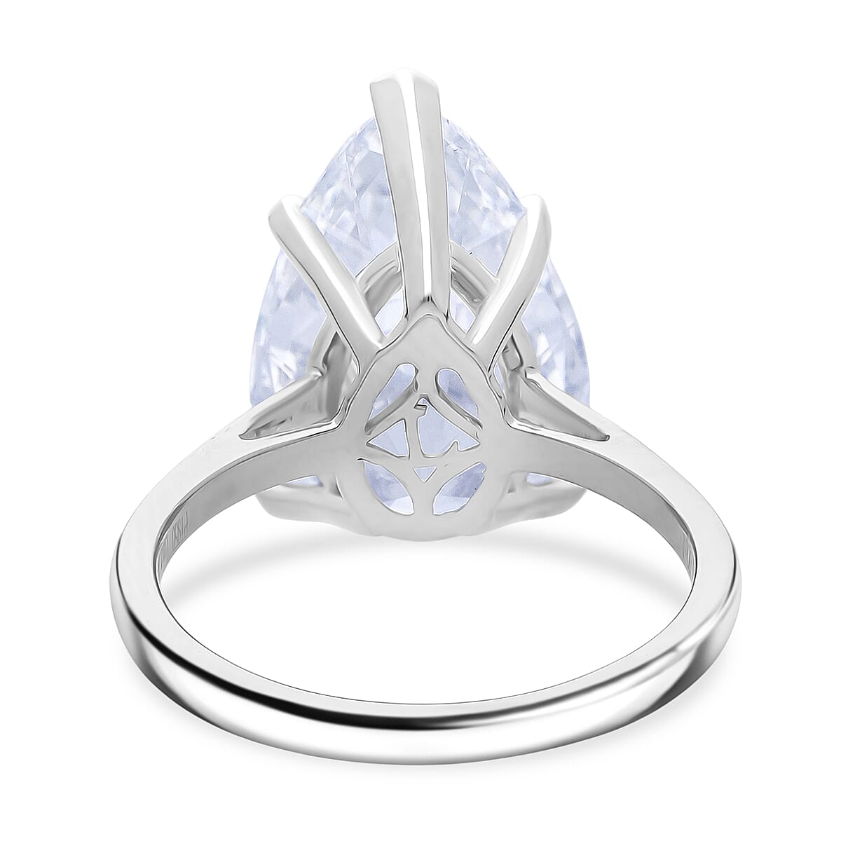 Luxuriant 950 Platinum IGI Certified Lab Grown Diamond (VS-EF) Ring 10.00 Ct, Platinum Wt. 6.38 Gms.