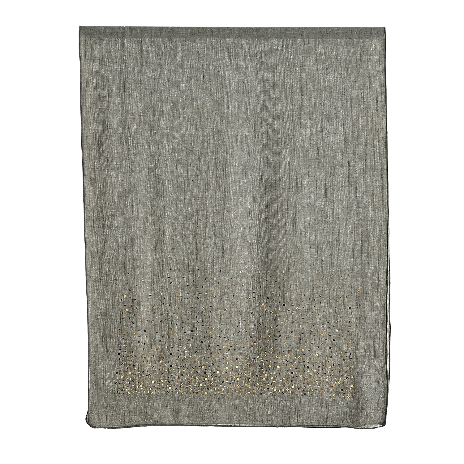 Limited Collection Sparkling Sequin Scarf (Size - One Size) - Green