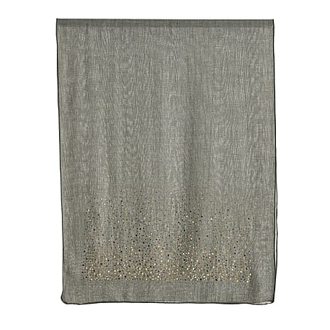 Limited Collection Sparkling Sequin Scarf (One Size, 180 x 70cm) - Green