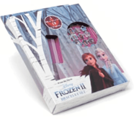 Frozen Charm Bracelet Making Set - 3 Bracelets with 18 Charms - Multi Colour