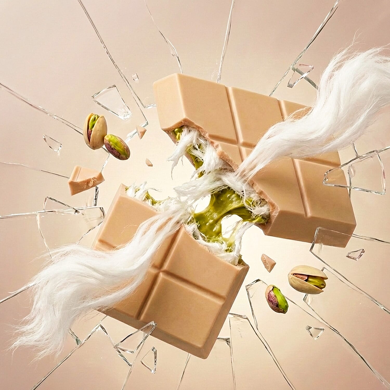 Angel Hair Dubai Style Cotton Candy - Brown