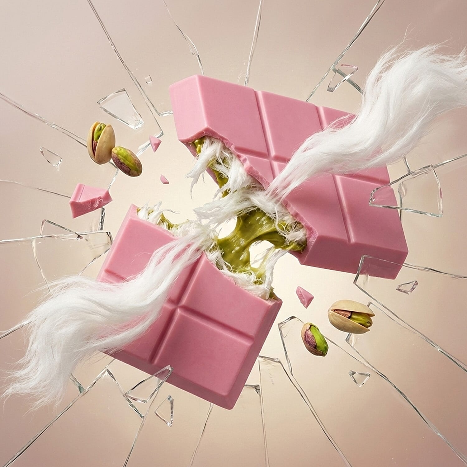 Angel Hair Dubai Style Cotton Candy - Pink