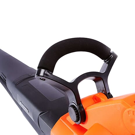 CLOSEOUT DEAL - 20V Cordless Blower Vac - 3-in-1 Function Leaf Blower with 2 x 20V Batteries - Orange