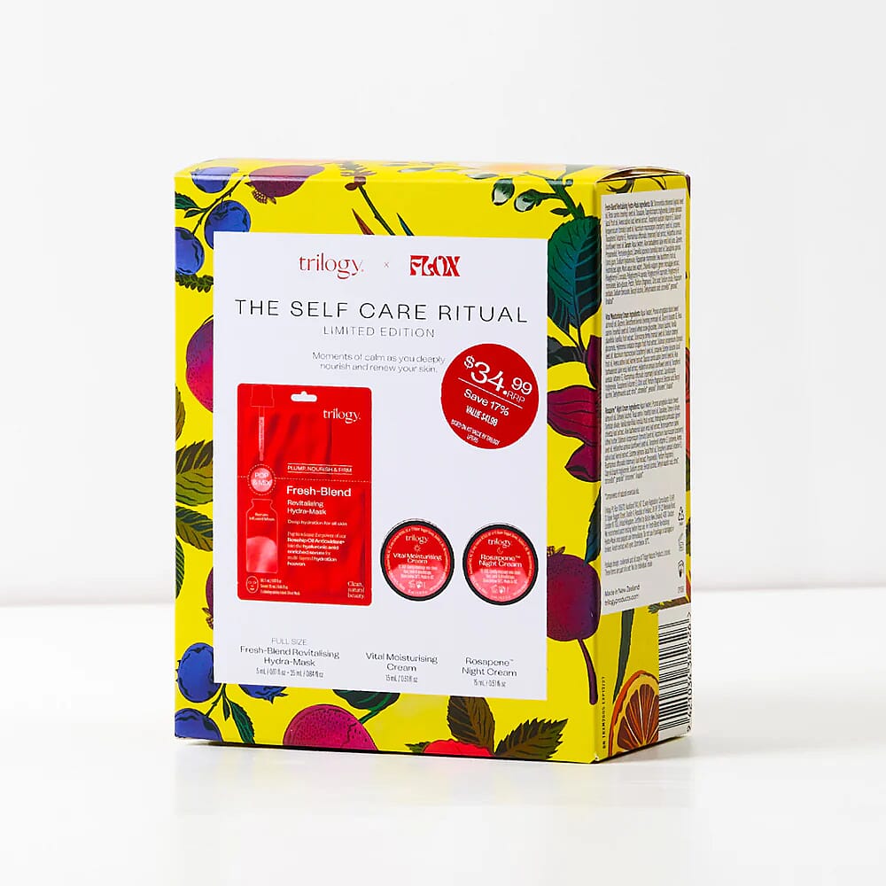 Trilogy Self Care Ritual Gift Set with Extra Fresh Blend Mask