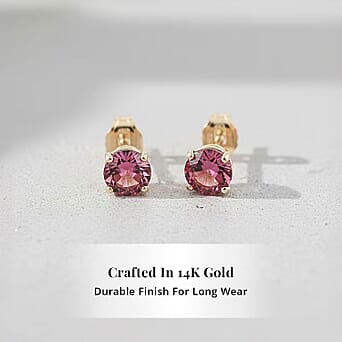 https://tjcuk.sirv.com/Products/83/5/8354395/Luxoro-14K-Yellow-Gold-AAA-Rubellite-Earring-Gold-Wt-0-46-Gms-1-100-Ct_8354395_2.jpg?w=342&h=342