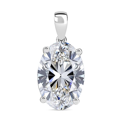 Luxuriant 950 Platinum IGI Certified Lab Grown Diamond (VS-EF) Pendant 7.00 Ct,