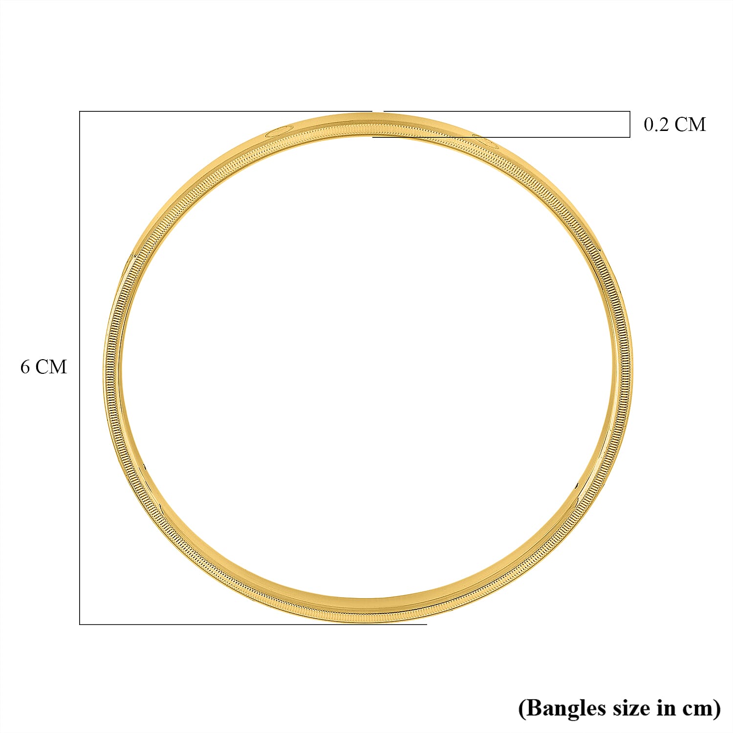 Designer Inpisred Close Out Deal  - 24K Yellow (99.9% Purity )Gold Bangle (Size 7.5) 5.25 gram