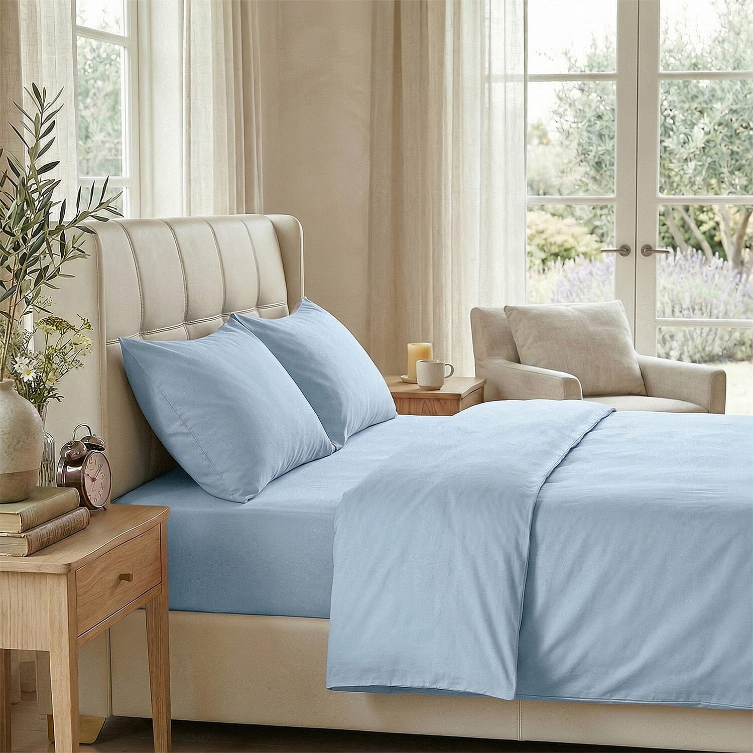 Hush-Haven-Solid-Sheet-Size-135x30-cm-Blue-Cream