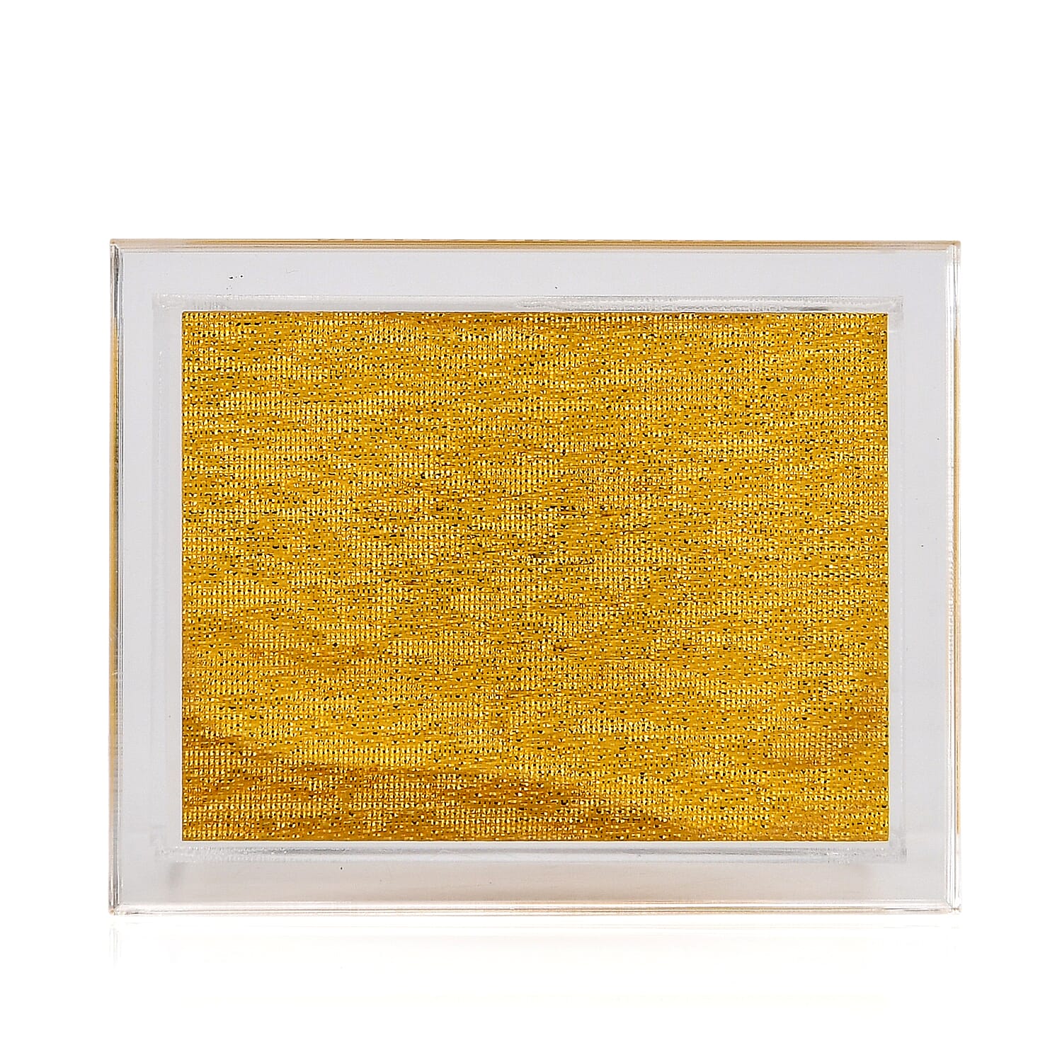 24K Yellow Gold Santa Claus Ornament