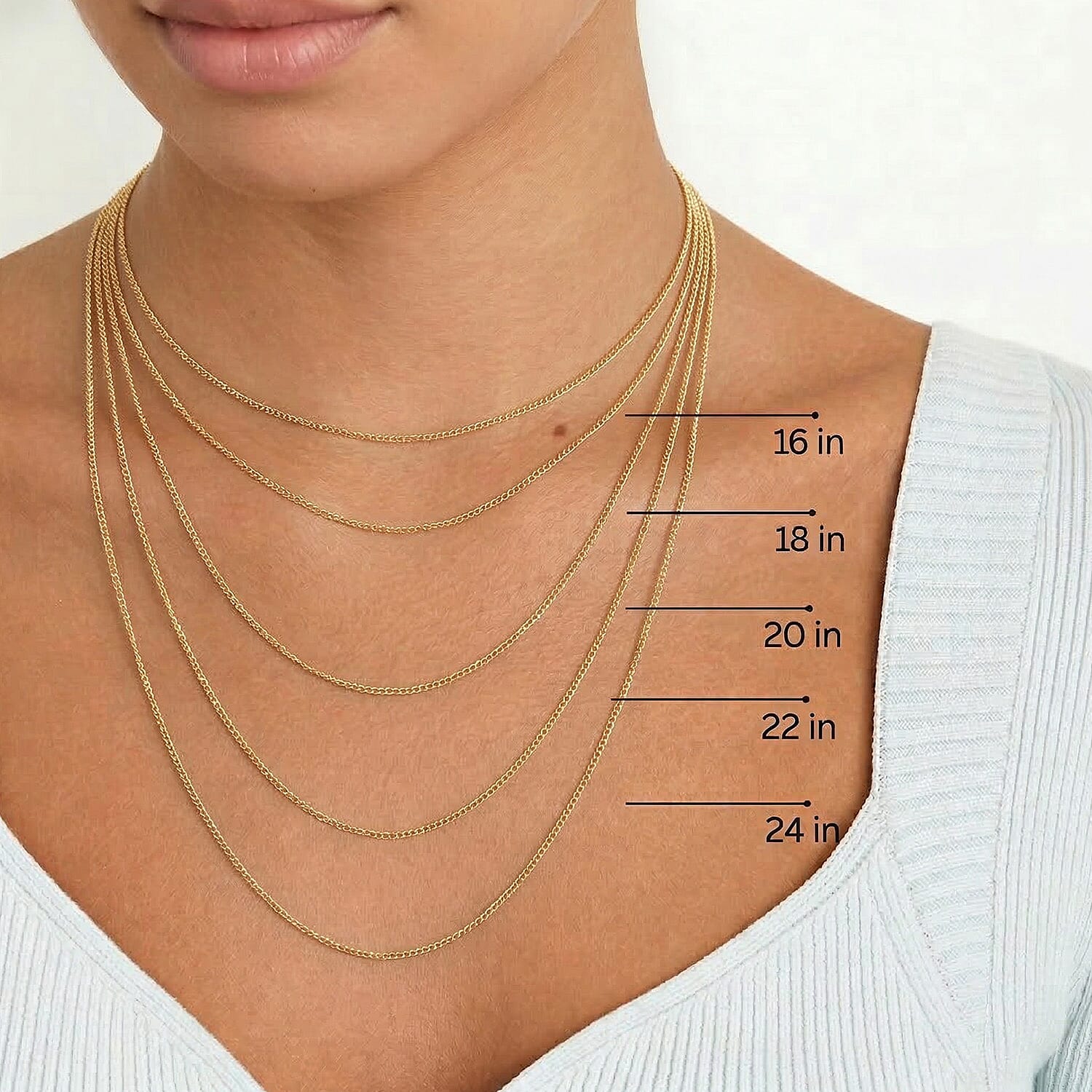 Close Out Deal - Sterling Silver Romy Chain with Spring Ring Clasp