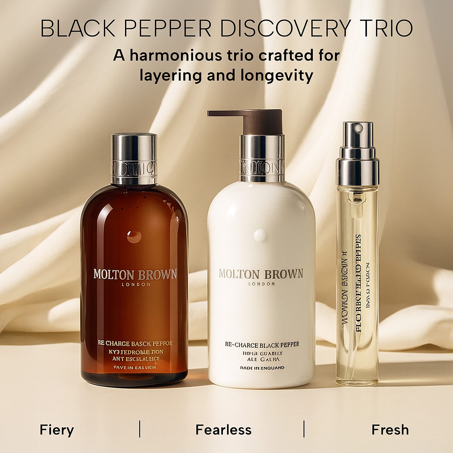 Re-charge Black Pepper Travel Gift Set