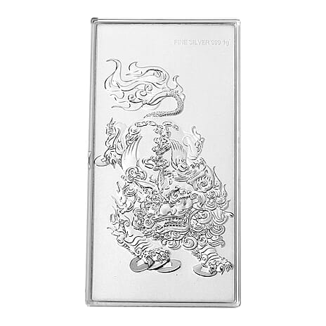 999 Sterling Silver Pixiu Bar