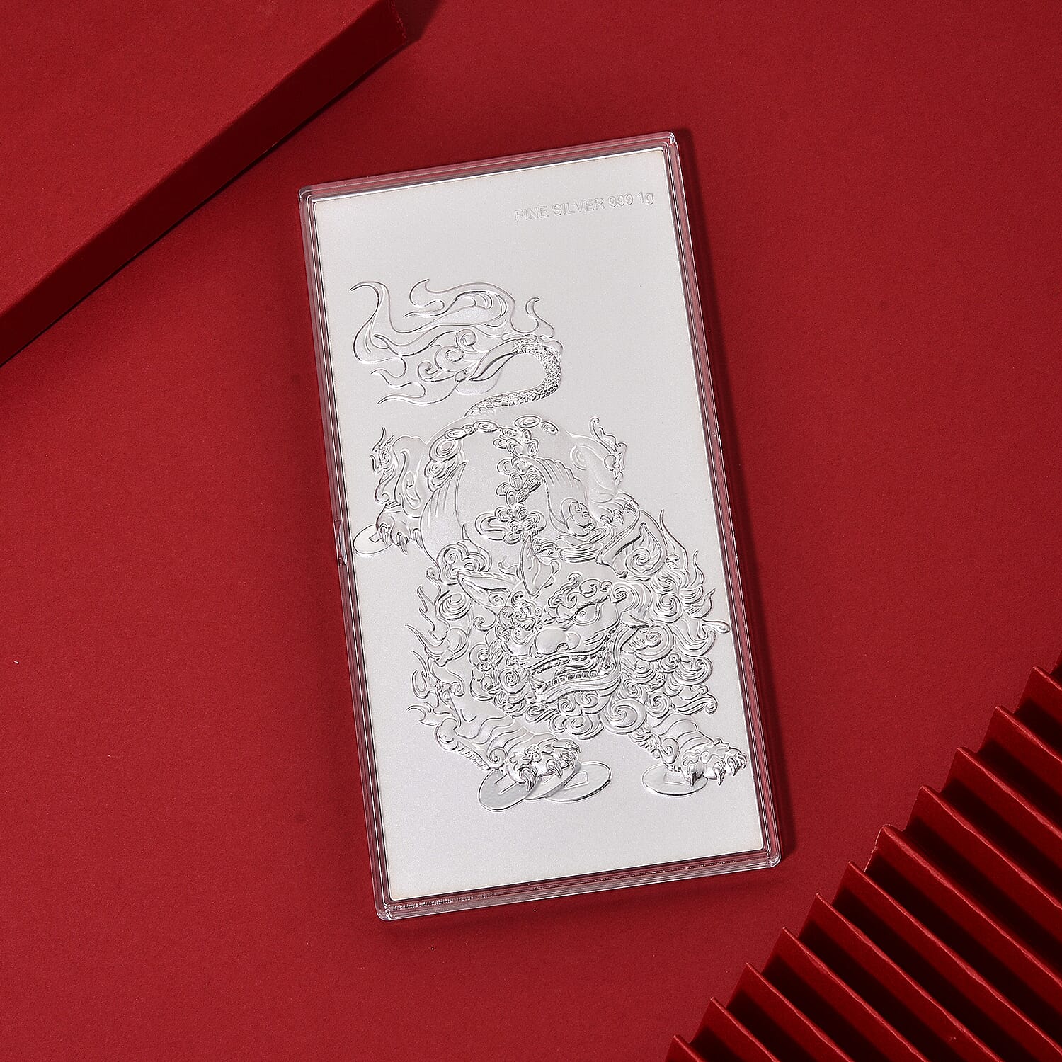 999 Sterling Silver Pixiu Bar