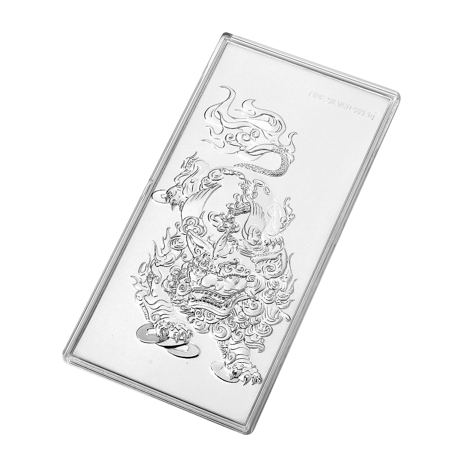 999 Sterling Silver Pixiu Bar