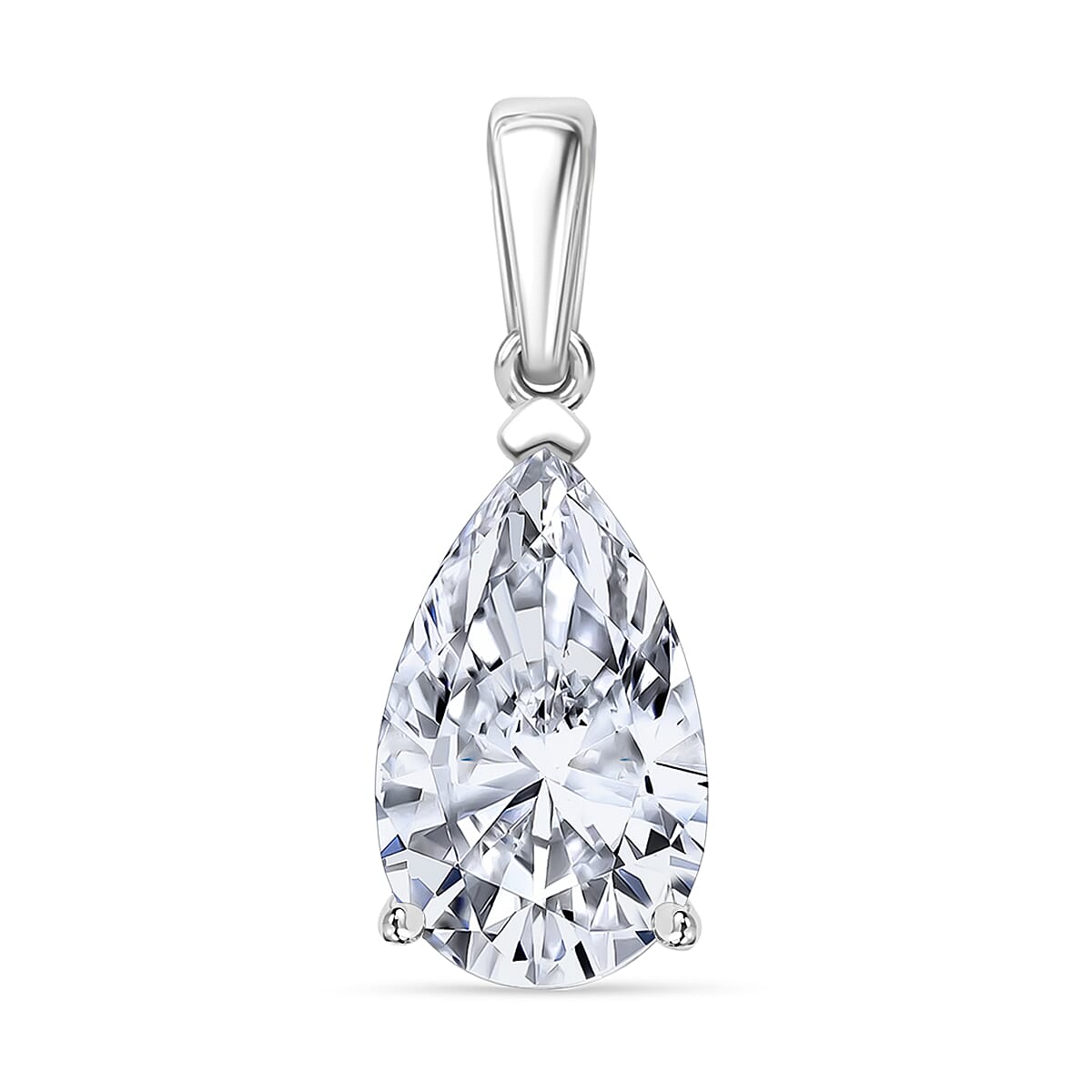 Black Friday Doorbuster Deal - Luxuriant 950 Platinum IGI Certified Lab Grown Diamond (VS-EF) Pendant 5.00 Ct.