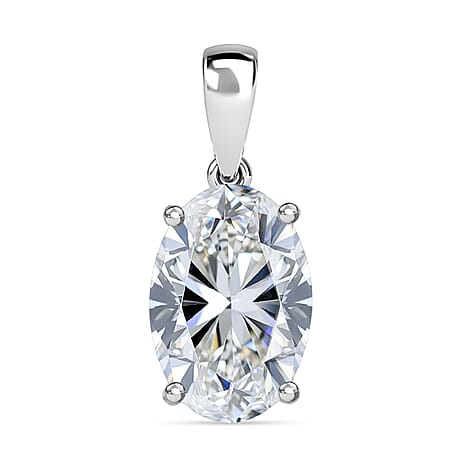 Luxuriant 950 Platinum IGI Certified Lab Grown Diamond (VS-EF) Pendant 5.00 Ct.