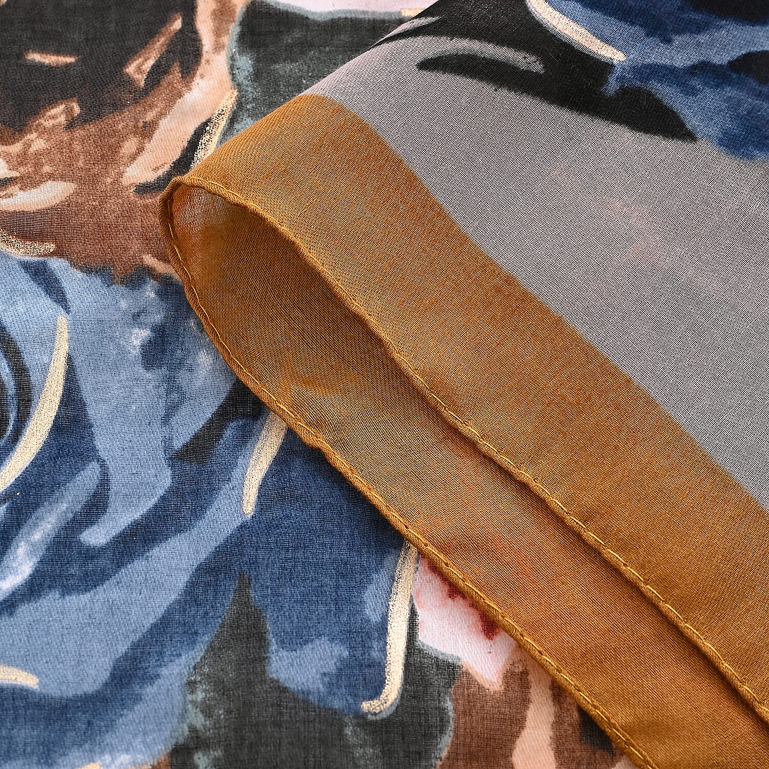 Sequin Scarf (Size - One Size) - Khaki