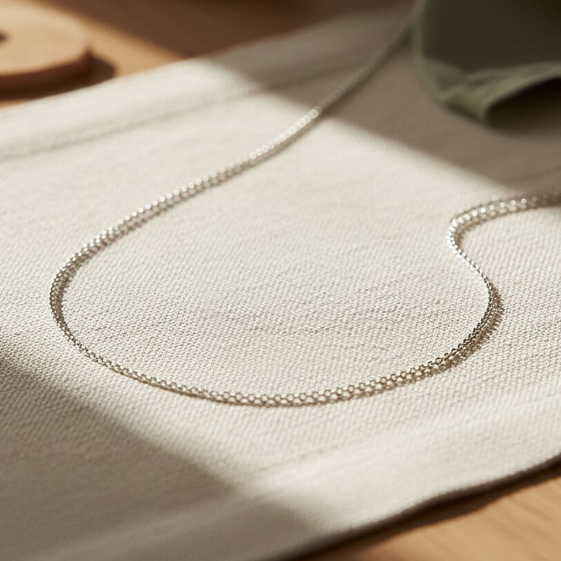 Manhattan CloseOut - 950 Platinum Necklace (Size 18) with Lobster Clasp