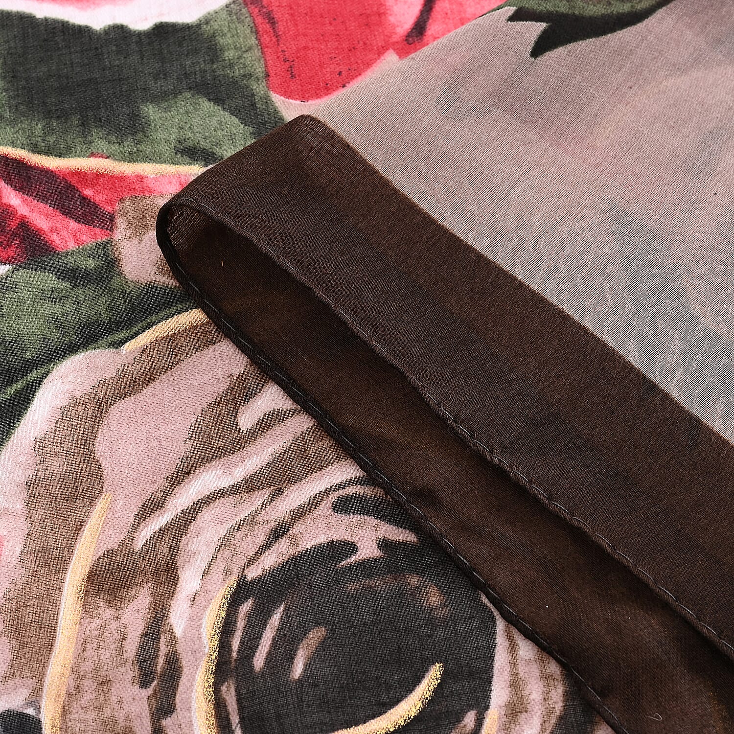 Limited Collection Scarf (Size - One Size) - Coffee