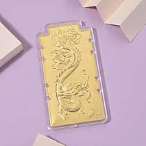 24K Yellow Gold (99.9% Gold Purity) Dragon Embossed Foil
