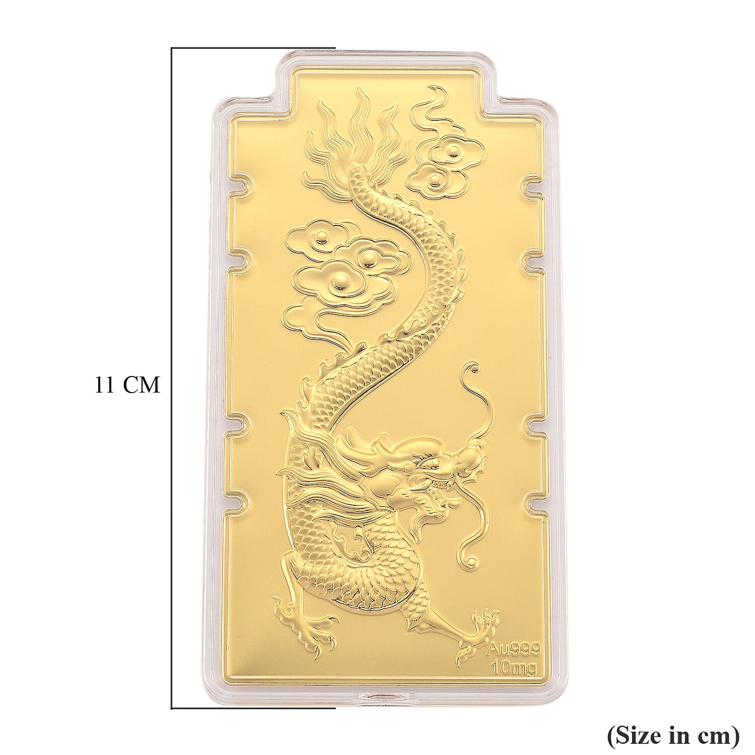 Black Friday Deal - 24K Yellow Gold (99.9% Gold Purity) Dragon Embossed Foil