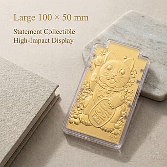 https://tjcuk.sirv.com/Products/83/5/8356063/24K-Yellow-Gold-99-9-Purity-Large-Maneki-Neko-Cat-Embossed-Collectable_8356063_2.jpg?w=342&h=342
