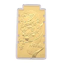 24K Yellow Gold (99.9% Purity) Large Pixiu Embossed Treasure - Symbolising Prosperity and Protection