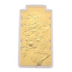 24K Yellow Gold (99.9% Purity) Large Horse Embossed Collectable - Symbolise Energy, Success & Freedom