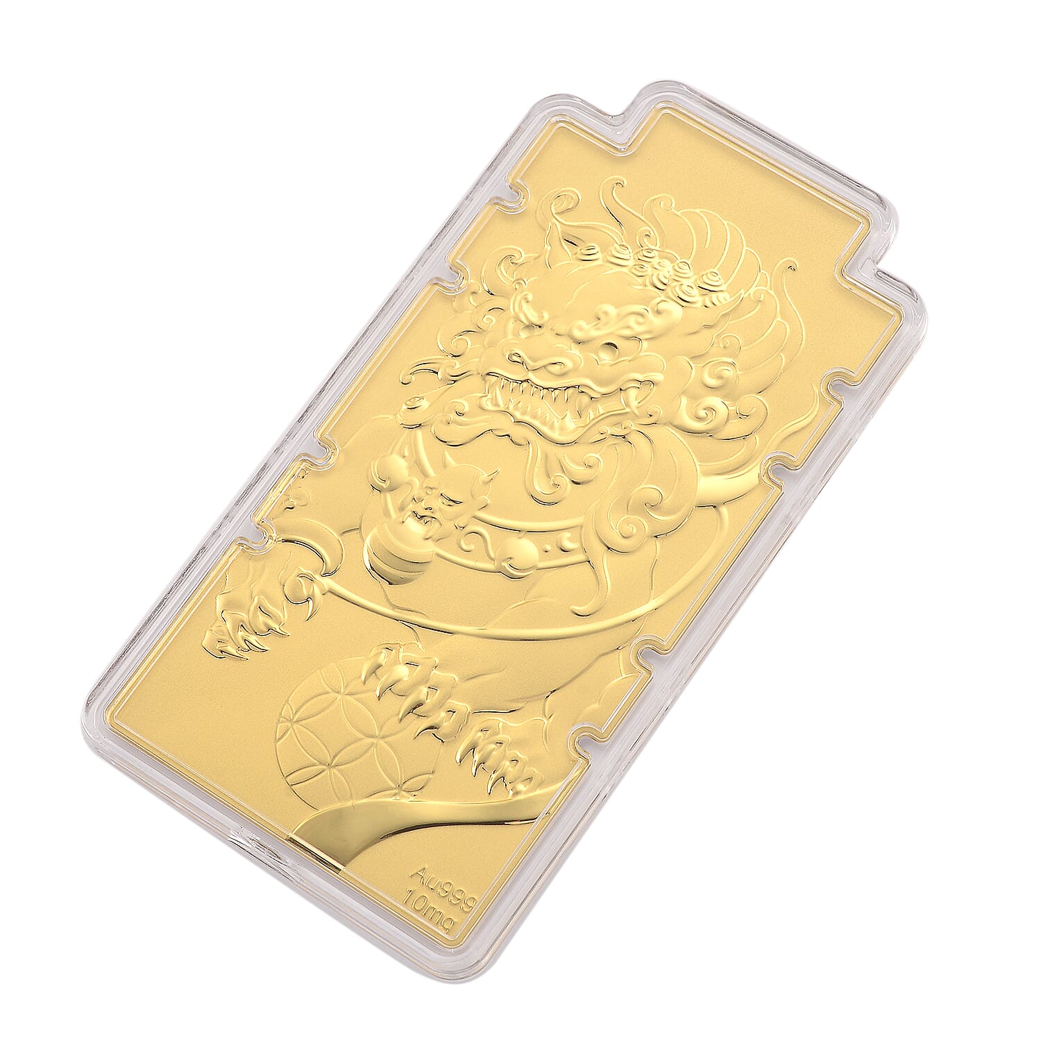 24K Yellow Gold (99.9% Gold Purity) Embossed Pixiu Foil