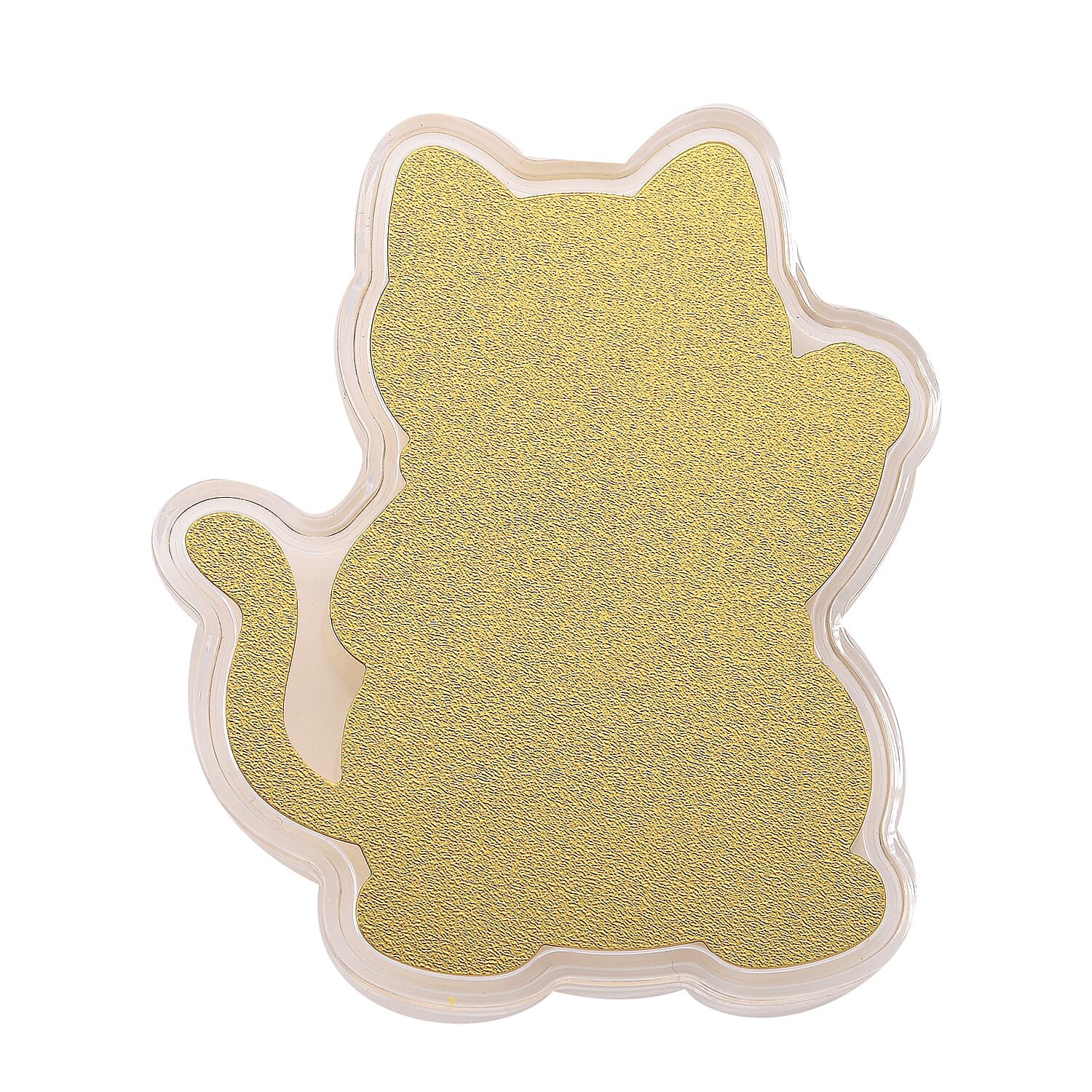 24K Yellow Gold Gold  Maneki Neko Lucky Cat