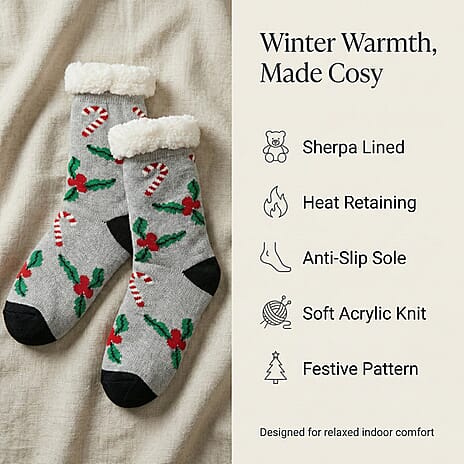 TJC Special Socks (Size - One Size) - Light Gray