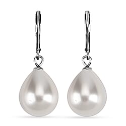 One Time Mega CloseOut- Red Shell Pearl Drop Earring
