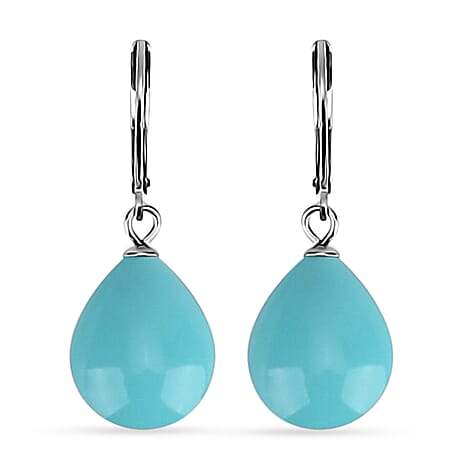 One Time Mega CloseOut- Blue Shell Pearl Drop Earring