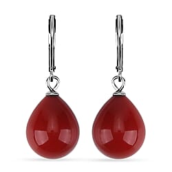 One Time Mega CloseOut- Red Shell Pearl Drop Earring