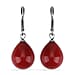 Red Shell Pearl Beads Earring Pure White Stainless Steel  22.000  Ct.