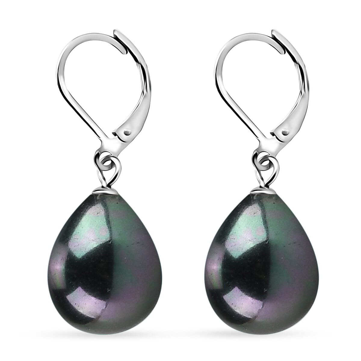One Time Mega CloseOut- Tahitian Shell Pearl  Drop Earring