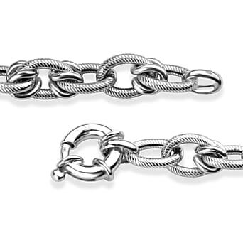 https://tjcuk.sirv.com/Products/83/5/8356381/Rhodium-Overlay-Sterling-Silver-Bracelet-Size-8-Silver-Wt-25-44-Gms_8356381_3.jpg?w=342&h=342